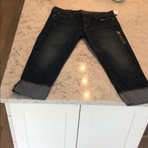 Gap straight cuff jeans